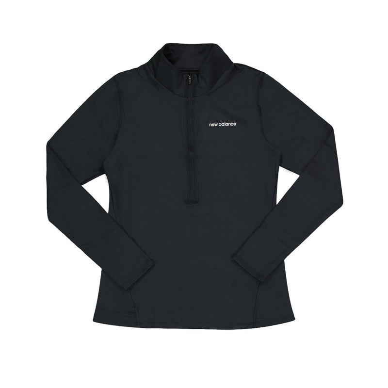 New Balance - Women's Achiever Shape Shield 1/2 Zip Top (WT33117 BK)