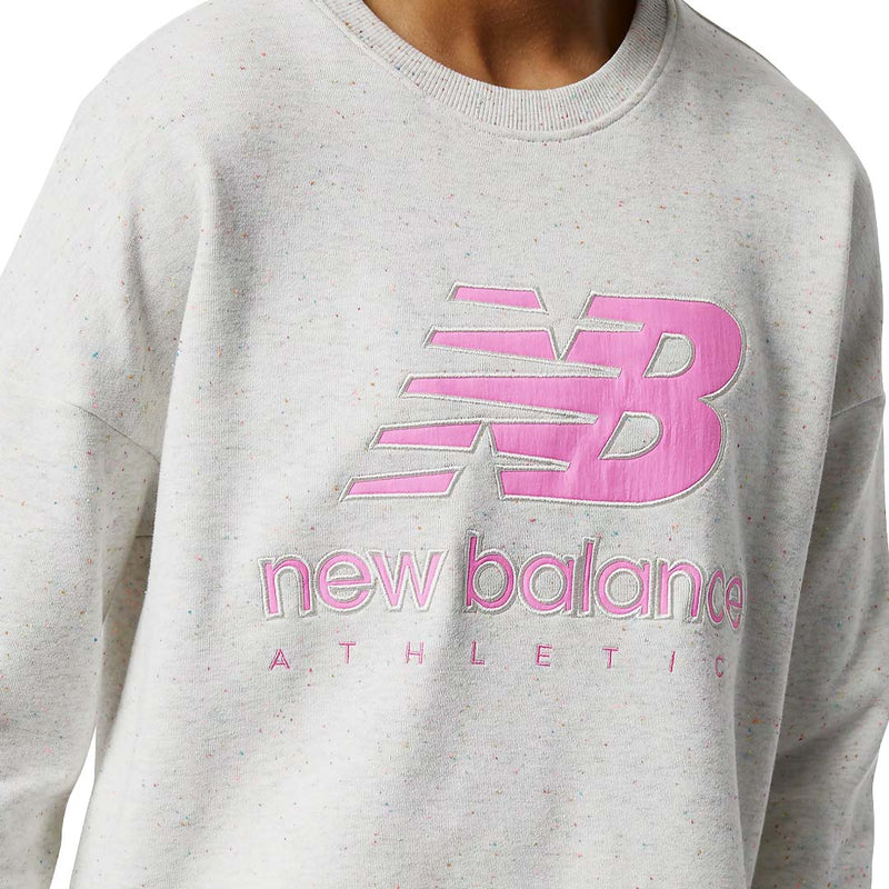 New Balance - Chandail Athletics Amplified Crew pour femmes (WT21525 WM) 