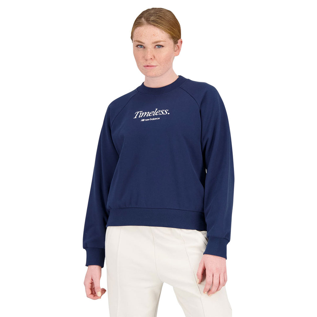 New Balance - Women's Athletics Icono Crewneck Sweater (WT31557 NNY)