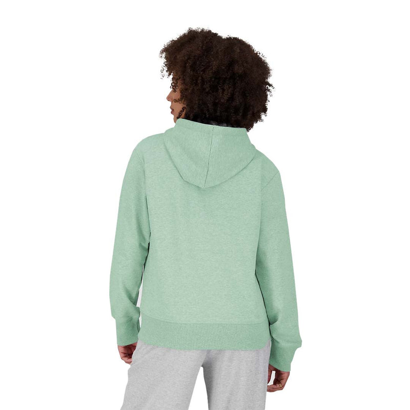 New Balance - Sweat à capuche Essential Stacked Logo French Terry pour femme (WT31533 SAE)