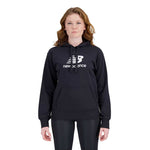 New Balance - Women's Essentials Stacked Logo Hoodie (WT31533 BK)