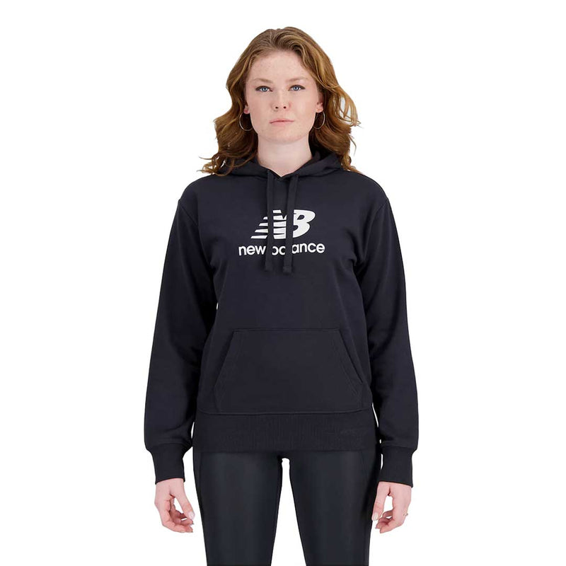 New Balance - Women's Essentials Stacked Logo Hoodie (WT31533 BK)