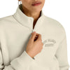 New Balance - Women's Graphic 1/4 Zip Sweater (WT43501 LIN)