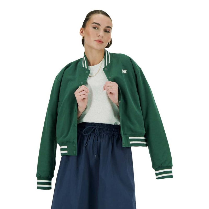 New Balance - Women's Greatest Hits Varsity Jacket (WJ41509 NWG)