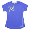 New Balance - T-shirt à manches courtes imprimé Impact Run pour femmes (WT21263 AH1) 