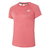 New Balance - T-shirt à manches courtes Impact Run pour femme (WT21262 ASO)