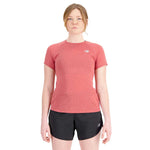 New Balance - T-shirt à manches courtes Impact Run pour femme (WT21262 ASO)