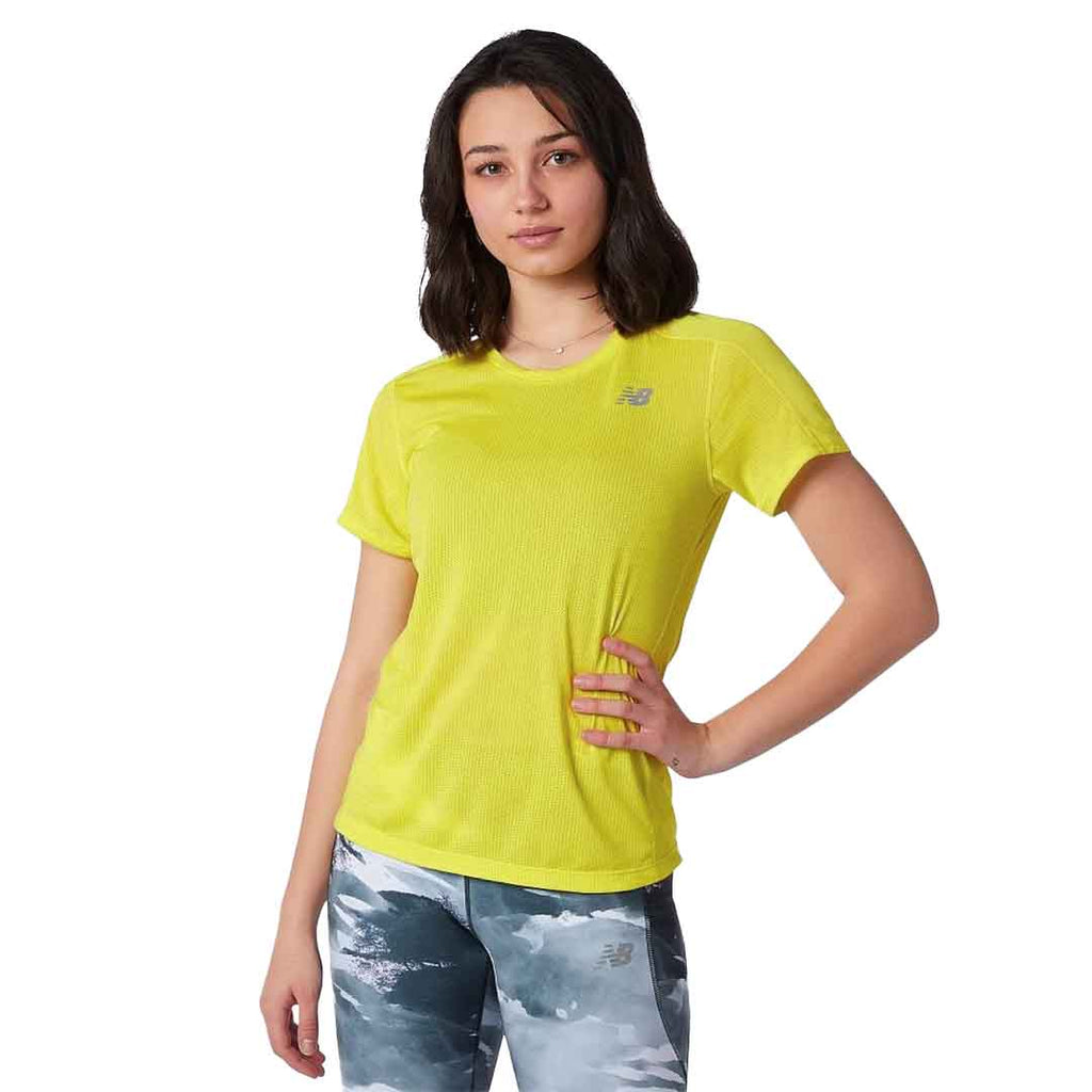 New Balance - T-shirt Impact Run pour femmes (WT01234 SYR) 