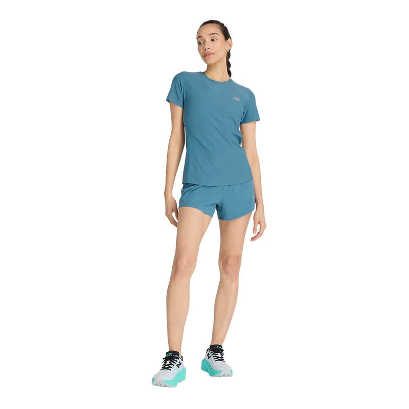 New-Balance - Women's Jacquard Slim T-Shirt (WT41281-TEI)