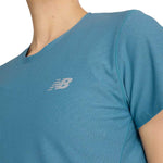 New-Balance - Women's Jacquard Slim T-Shirt (WT41281-TEI)