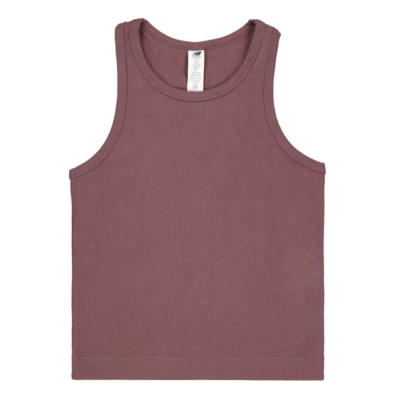New Balance - Women's Linear Heritage Rib Knit Racer Tank Top (WT33536 LIE)