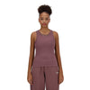 New Balance - Women's Linear Heritage Rib Knit Racer Tank Top (WT33536 LIE)