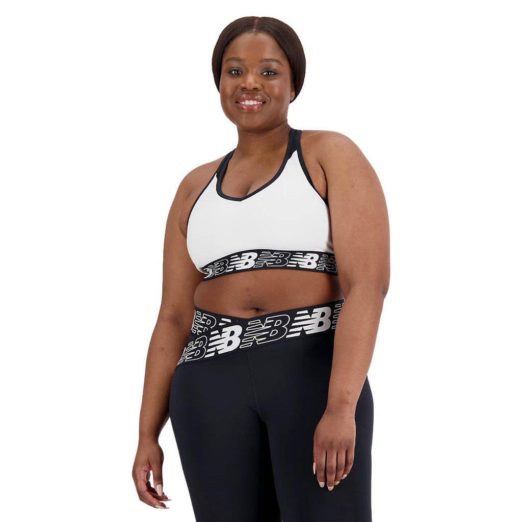 New Balance - Soutien-gorge Pace 3.0 pour femme (WB11034 WT) 