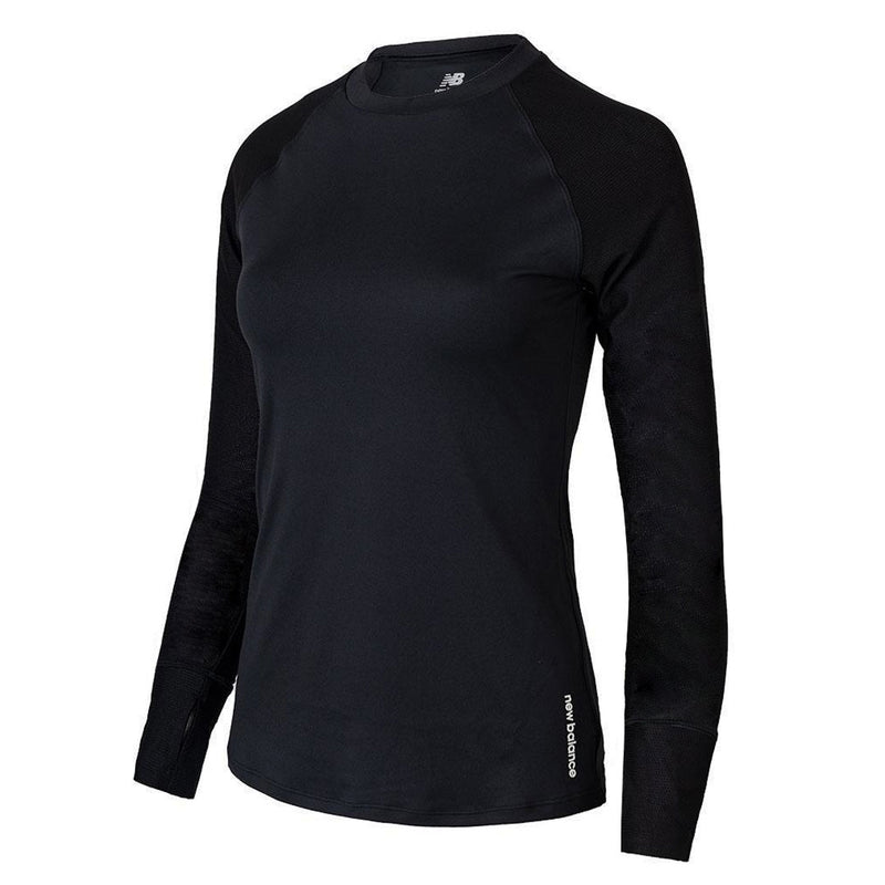 New Balance - Women's Shape Shield Long Sleeve T-Shirt (WT21119 BK)