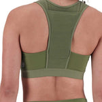 New Balance - Women's Sleek Medium Support Pocket Sports Bra (WB41046 DEK)