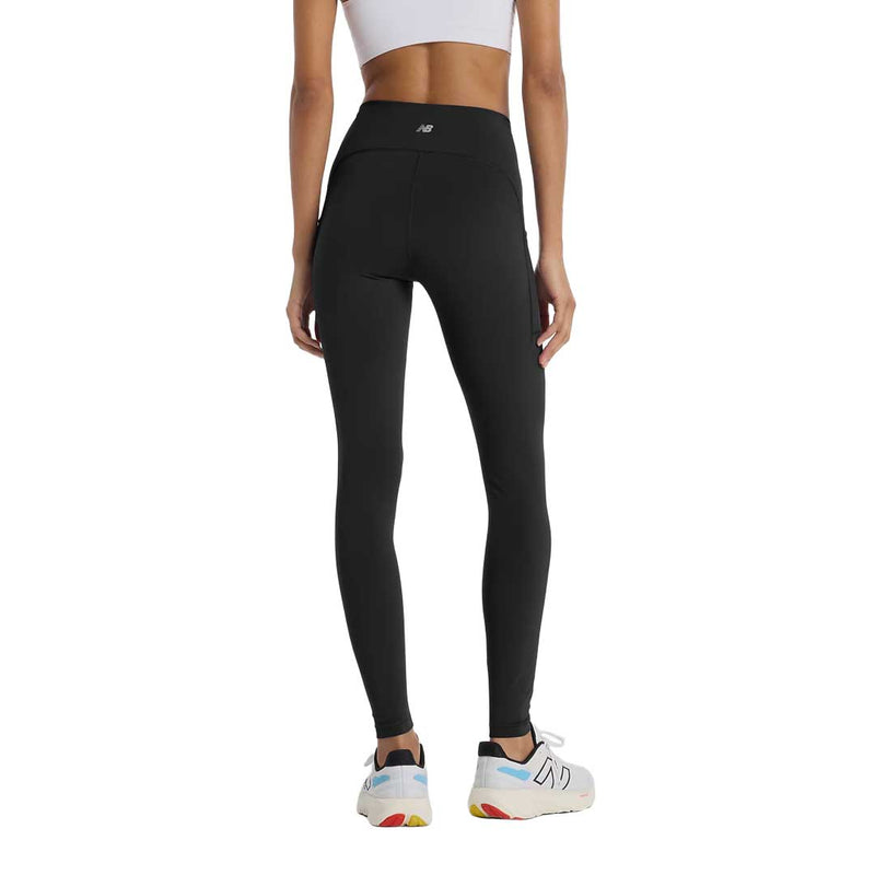 New Balance - Women's Sleek Pocket High Rise Leggings (WP41275 BK)
