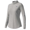 New Balance - Women's Spacedye 1/2 Zip Sweater (WT11467 AG)