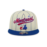 New Era - Montreal Expos Jersey Pinstripe 9FIFTY Snapback Cap (60553924)