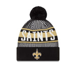 New Era - New Orleans Saints Striped Cuffed Knit Hat (60267053)