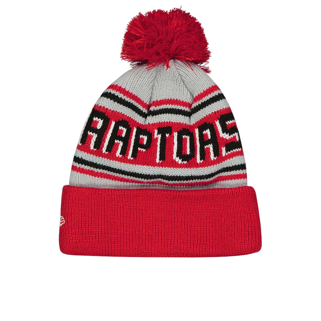 New Era - Bonnet en tricot à pompon EG des Raptors de Toronto (60399834) 
