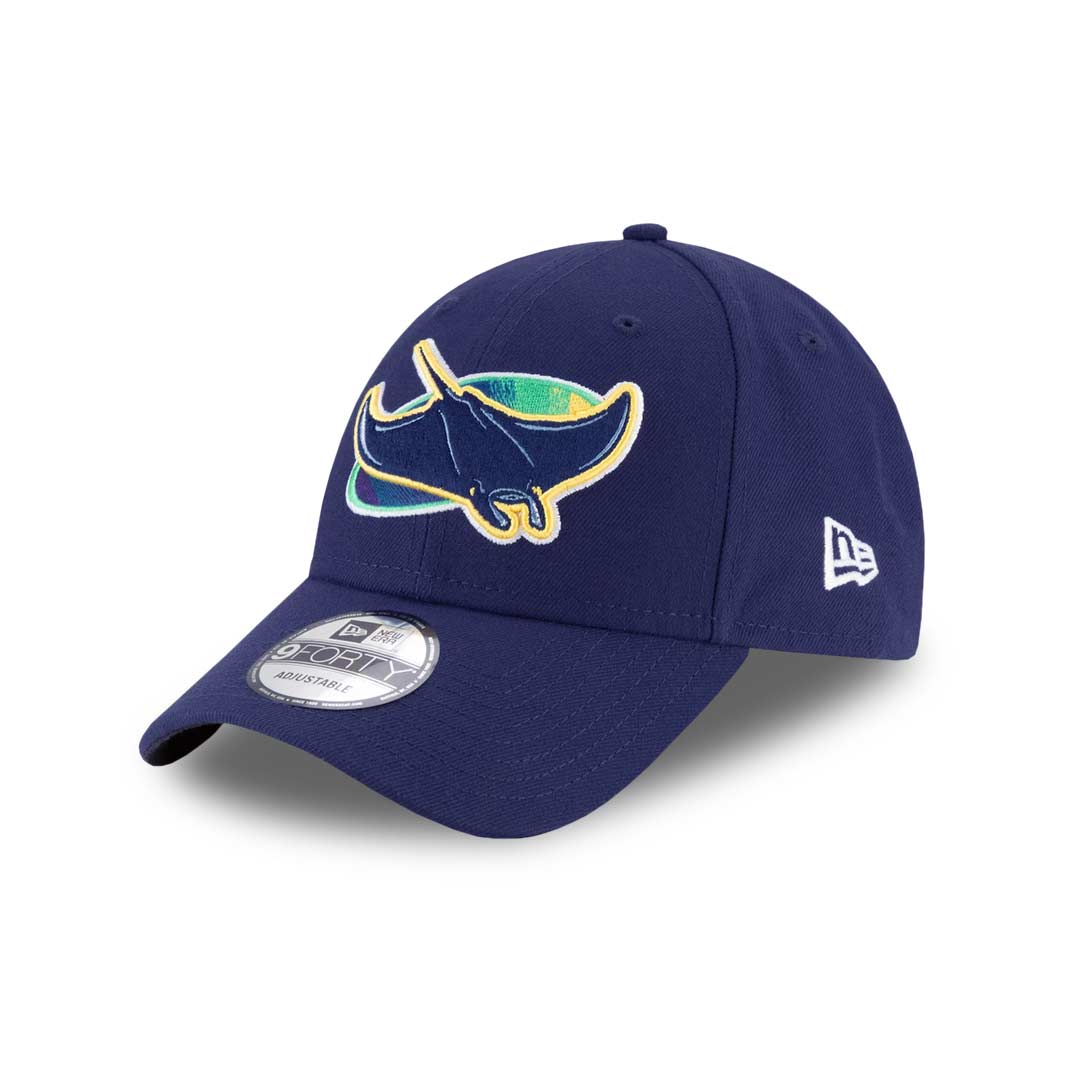 Men s New Era Navy Tampa Bay Rays Alternate The League 9FORTY Adjustable Hat
