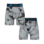 New Balance - Men's 9" Premium 2 Pack Boxer Brief (NB3019-2 053N)