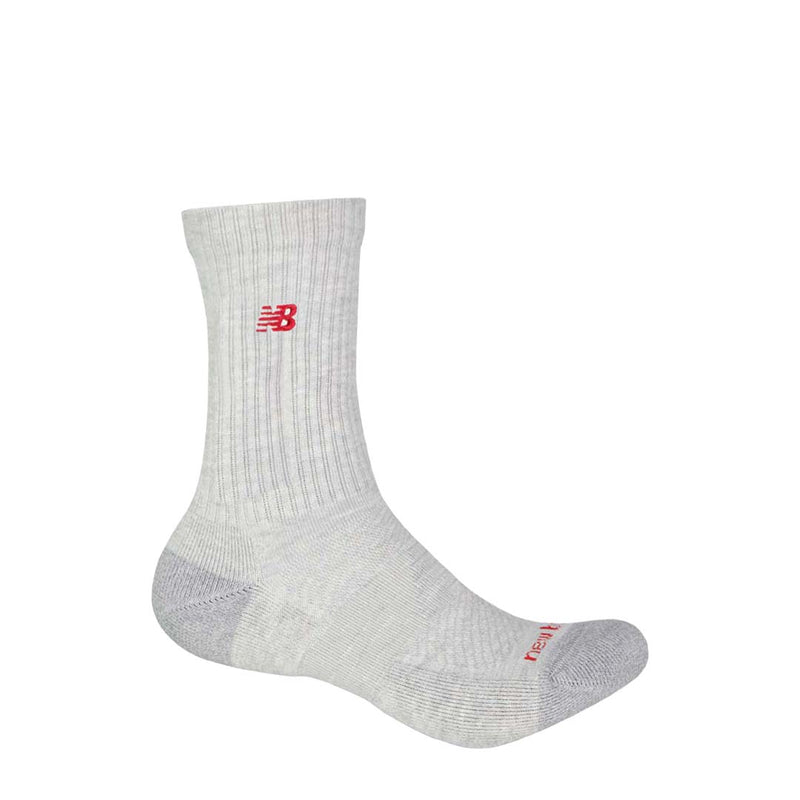 New Balance - Unisex Active Premium 2 Pack Crew Socks (LAS25112 AG)