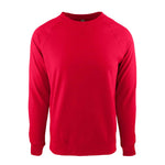 Next Level Apparel - Men's Laguna Raglan Sweatshirt (9000 RED)