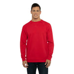 Next Level Apparel - Men's Laguna Raglan Sweatshirt (9000 RED)