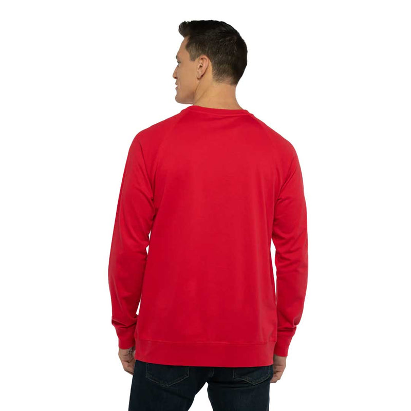 Next Level Apparel - Men's Laguna Raglan Sweatshirt (9000 RED)