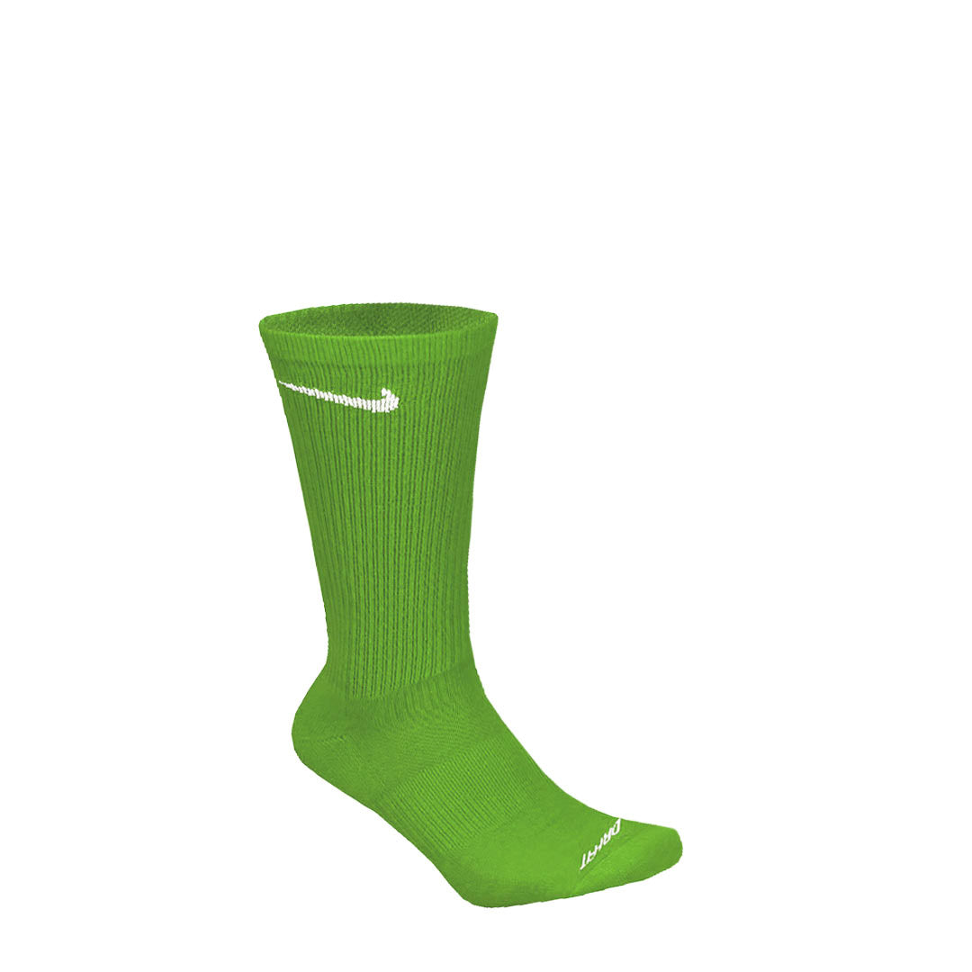 green nike socks football