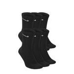Nike - Kids' (Junior) 6 Pack Everyday Crew Socks (SX6910 010)