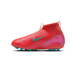 Nike - Kids' (Junior) Mercurial Superfly 10 Academy Artificial Grass Soccer Cleats (FQ8308 800)