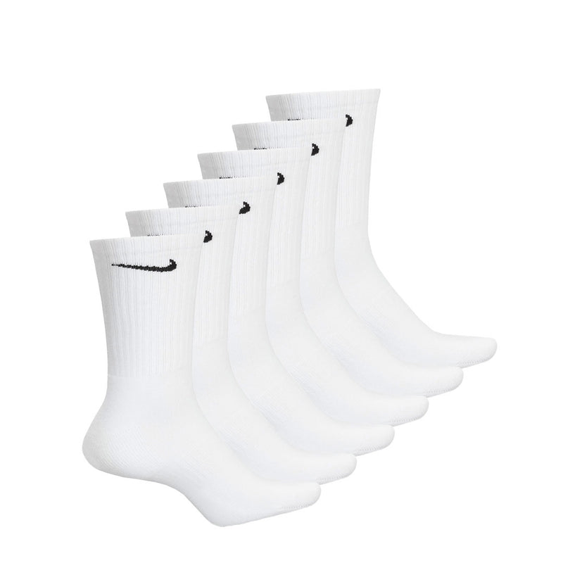 Nike - Kids' (Junior) 6 Pack Everyday Crew Socks (SX6910 100)