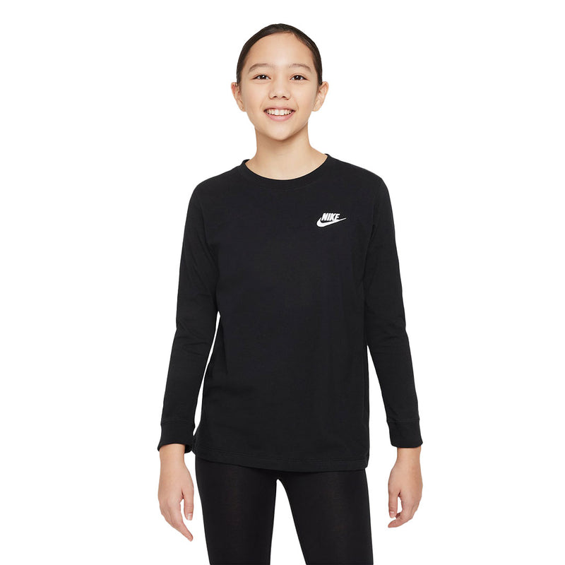 Nike - Kids' (Junior) NSW Long Sleeve T-Shirt (FZ4946 010)