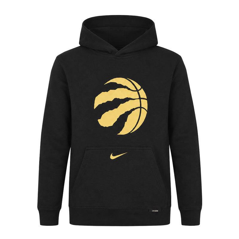 Nike - Kids' (Junior) Toronto Raptors Club Logo Fleece Hoodie (HZ2B7NBEL RAP)