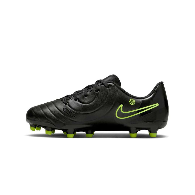 Nike - Kids' (Preschool & Junior) Tiempo Legend 10 Club Firm/Multi Ground Cleats (DV4352 001)