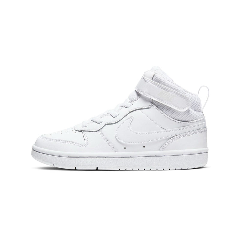Nike - Kids' (Preschool) Court Borough Mid 2 Shoes (CD7783 100)