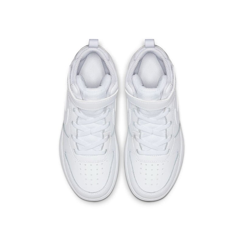 Nike - Kids' (Preschool) Court Borough Mid 2 Shoes (CD7783 100)