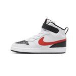 Nike - Kids' (Preschool) Court Borough Mid 2 Shoes (CD7783 110)