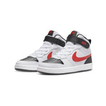 Nike - Kids' (Preschool) Court Borough Mid 2 Shoes (CD7783 110)