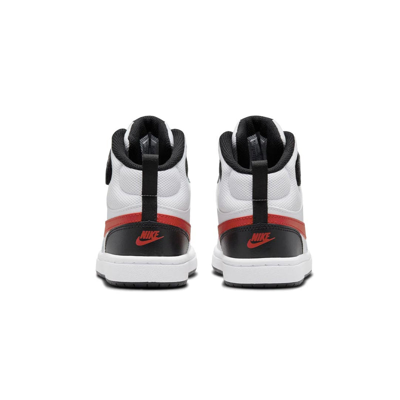 Nike - Kids' (Preschool) Court Borough Mid 2 Shoes (CD7783 110)