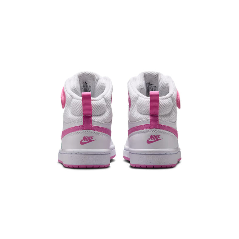 Nike - Kids' (Preschool) Court Borough Mid 2 Shoes (CD7783 135)