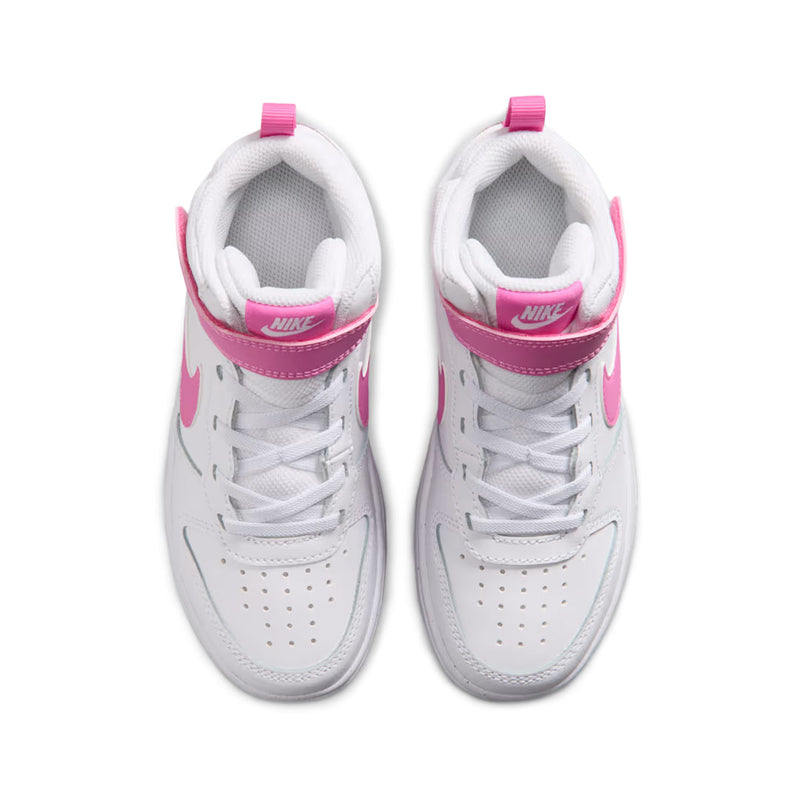 Nike - Kids' (Preschool) Court Borough Mid 2 Shoes (CD7783 135)
