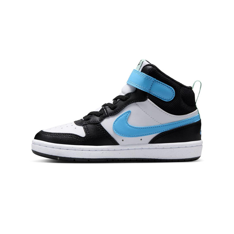 Nike - Kids' (Preshool) Court Borough Mid 2 Shoes (CD7783 136)