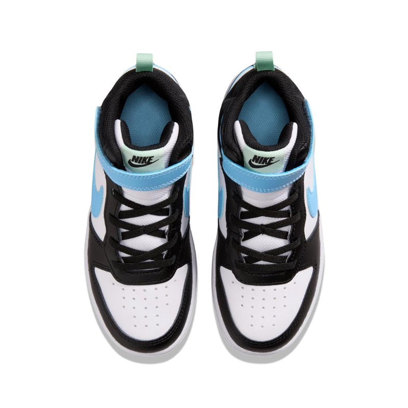 Nike - Kids' (Preshool) Court Borough Mid 2 Shoes (CD7783 136)