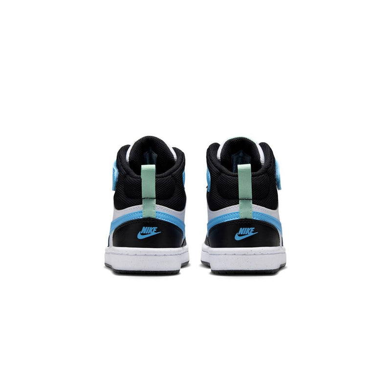 Nike - Kids' (Preshool) Court Borough Mid 2 Shoes (CD7783 136)