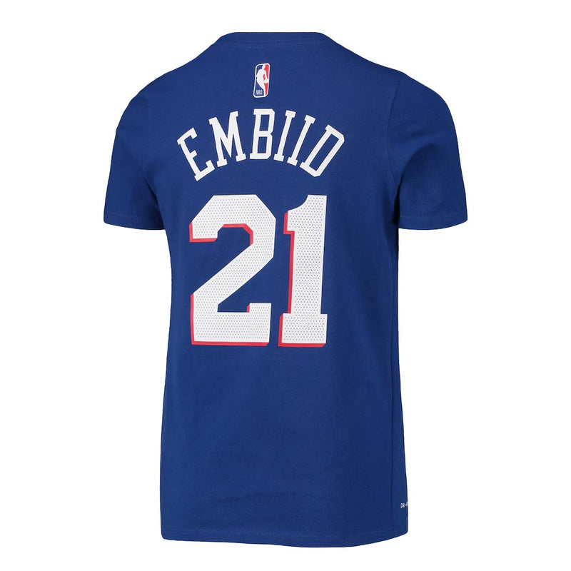 Nike - Kids' (Junior) Philadelphia 76ers Joel Embiid T-Shirt (9Z2B711F1 76RJL)