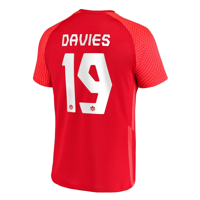 Nike - Men's Canada Soccer Alphonso Davies Home Replica Jersey (P35137 65N-2)