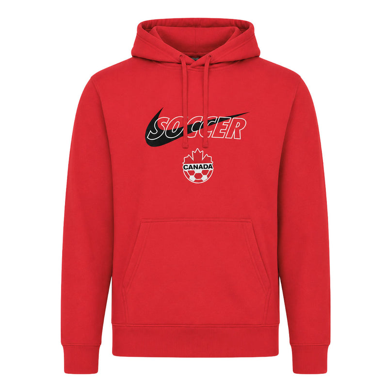 Nike - Men's Canada Soccer Club Fleece Pullover Hoodie (M31777 65N-2)
